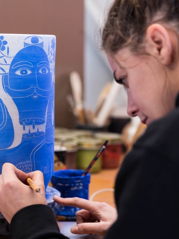 Zappekin is a co-op of creatives formed to create a space for local Nelson area artists to create, exhibit, and collaborate.