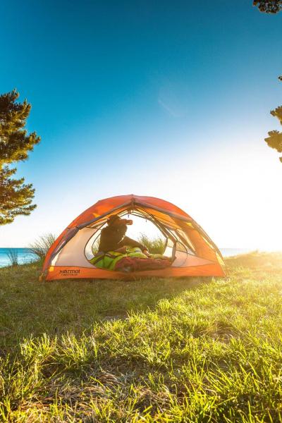 Camping at Abel Tasman National Park