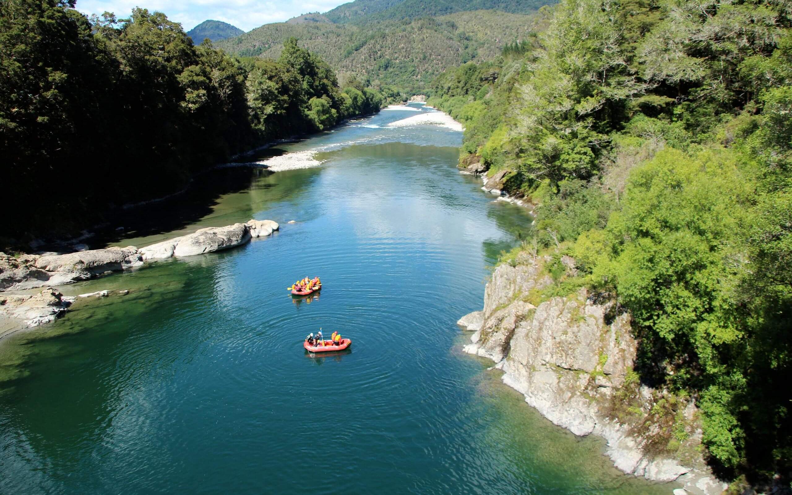 Rafting in Murchison