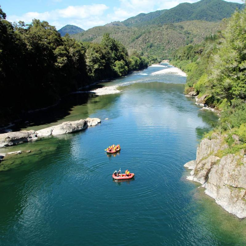 Rafting in Murchison