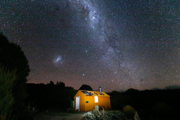 Red Hills Hut stargazing Mt Richmond Forest Park by Aimee Jules