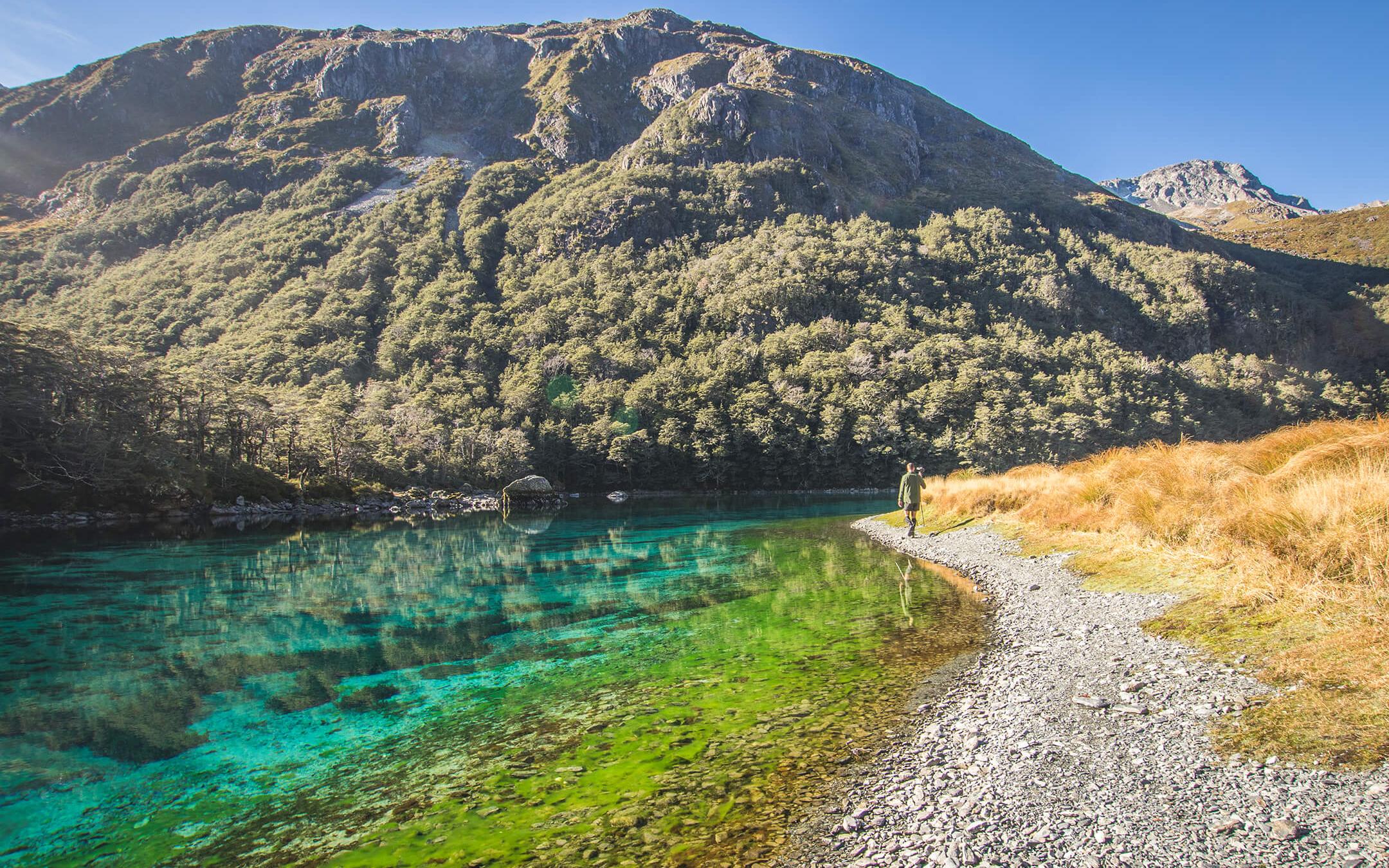 Blue Lake taken by Jack Austin credit www.nelsontasman.nz