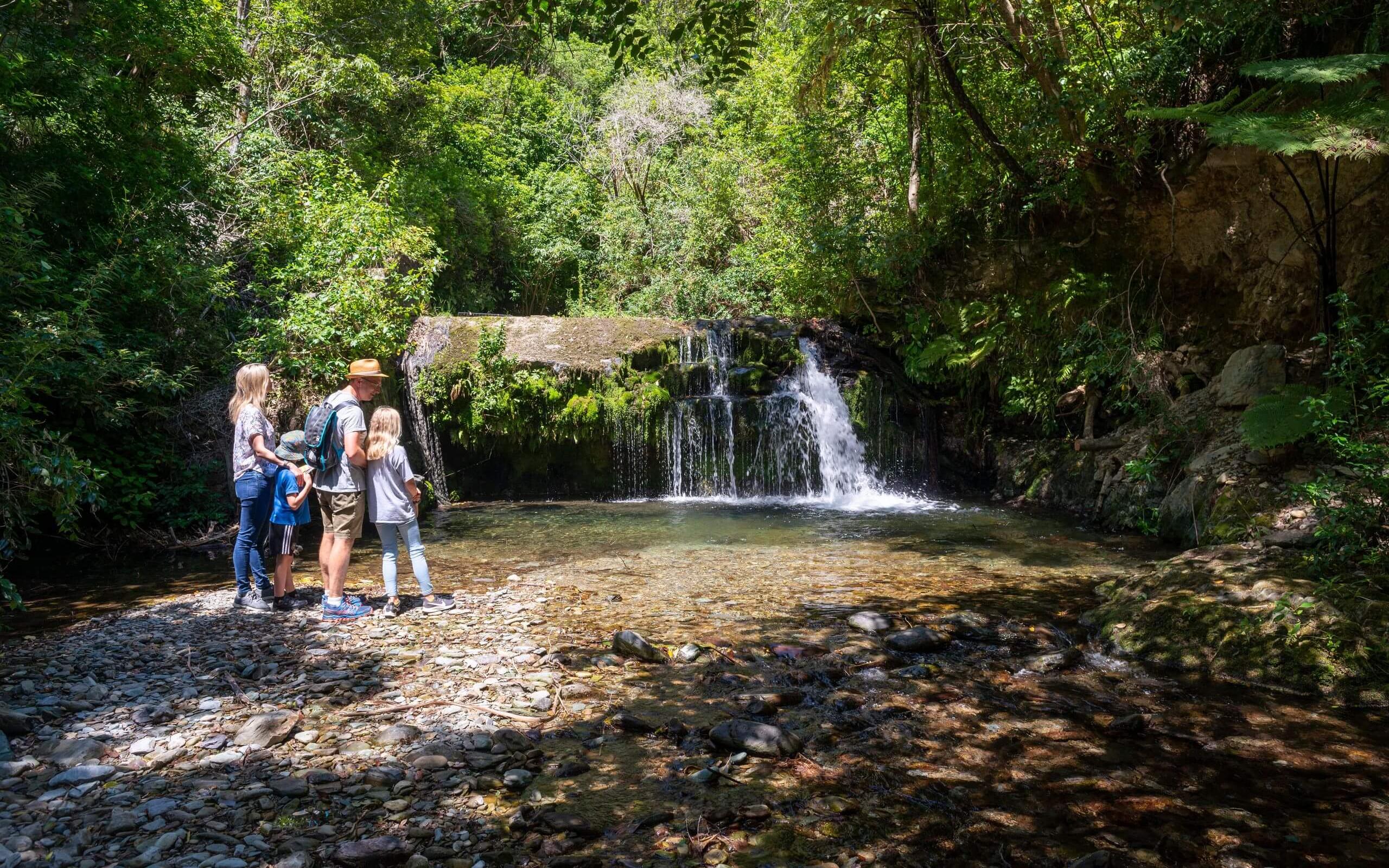 Brook Sanctuary Waterfall taken by Oliver Weber