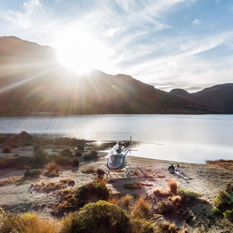 Heli Picnic Alpine Lake - Kahurangi credit Helicopters Nelson