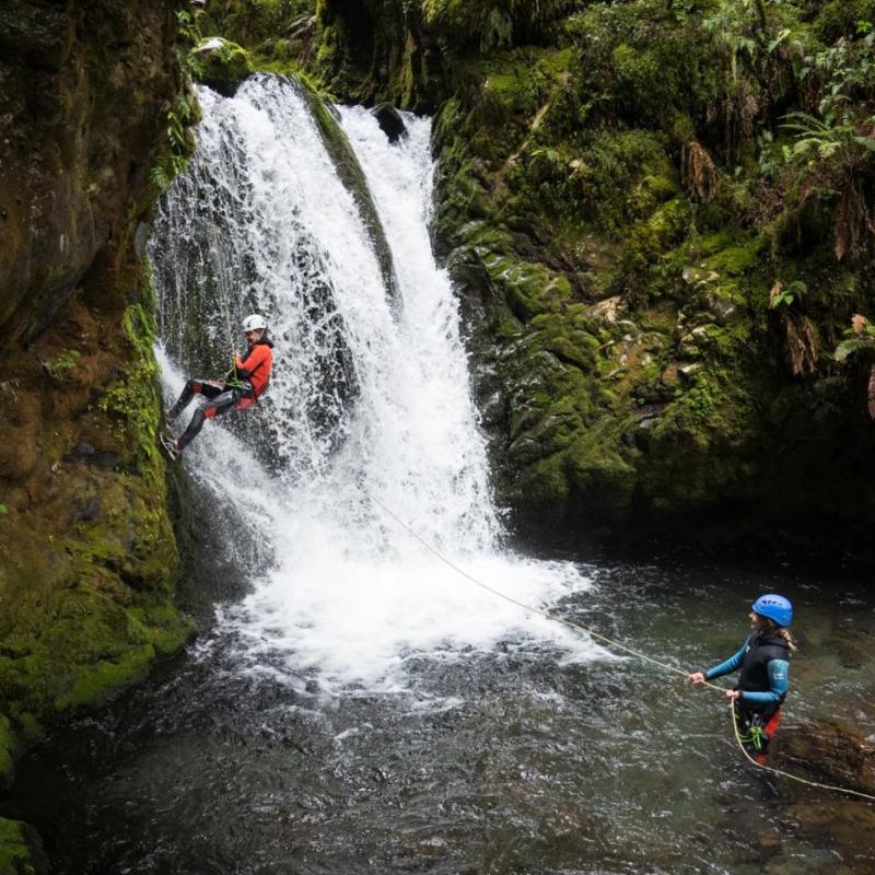 Hidden Falls credit Canyoning Aotearoa