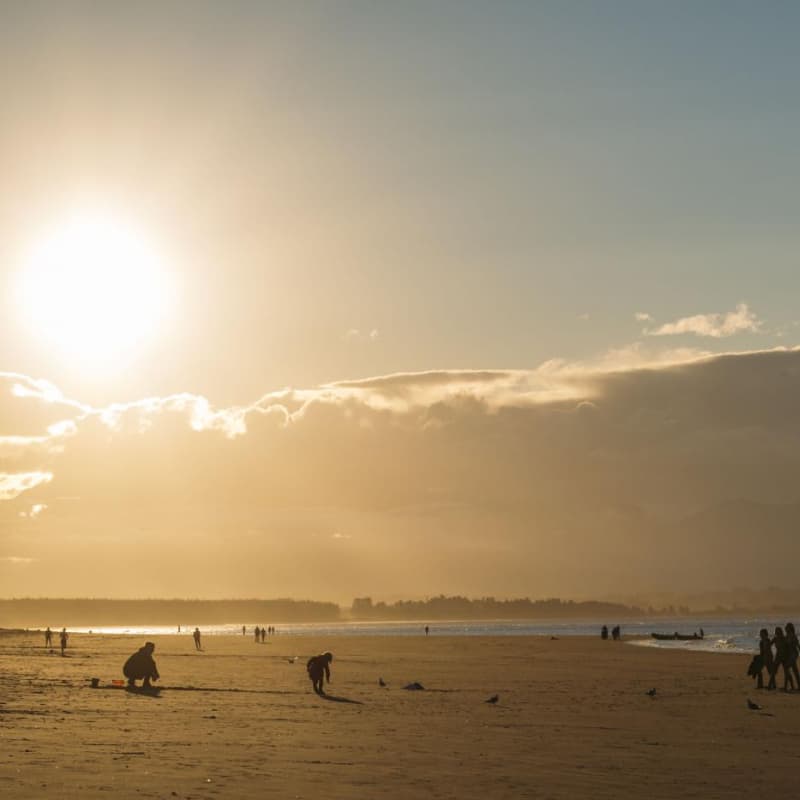 Tahunanui Beach sunset