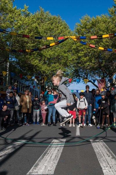 Nelson Arts Festival skipping rope