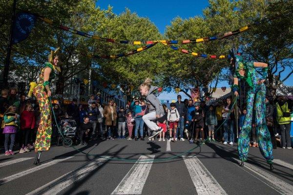 Nelson Arts Festival skipping rope