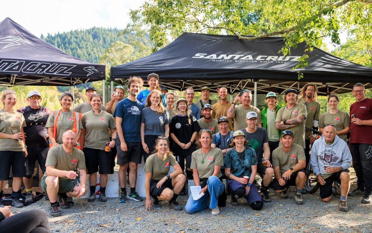 Nelson Mountain Bike Club crew