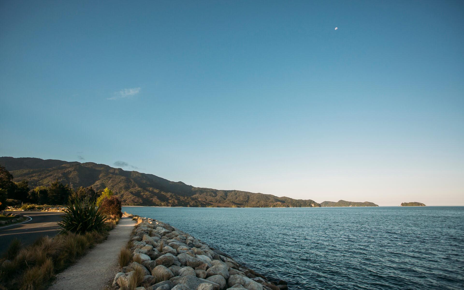 Waterfront in Marahau