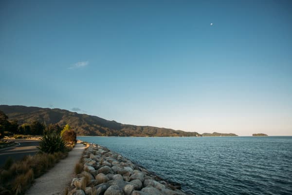 Waterfront in Marahau