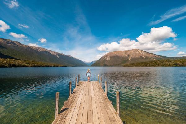 Lake Rotoiti jeti Nelson Lakes National Park