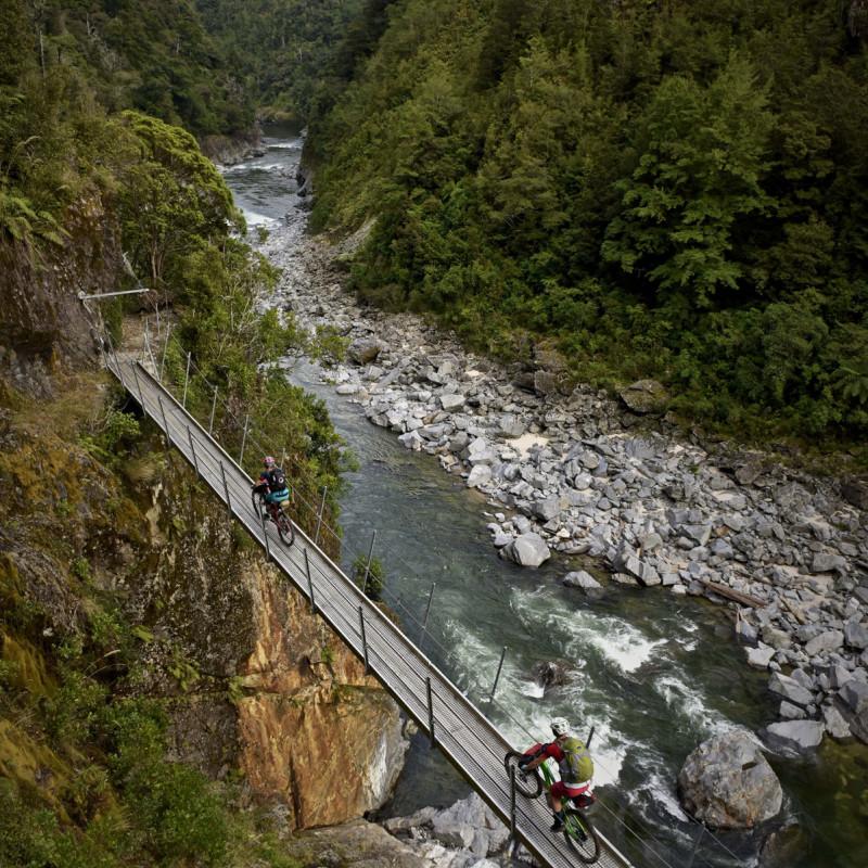 The Old Ghost Road bridge gorge by Hage Photo