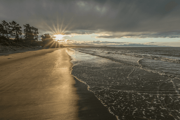 Rabbit Island sunset