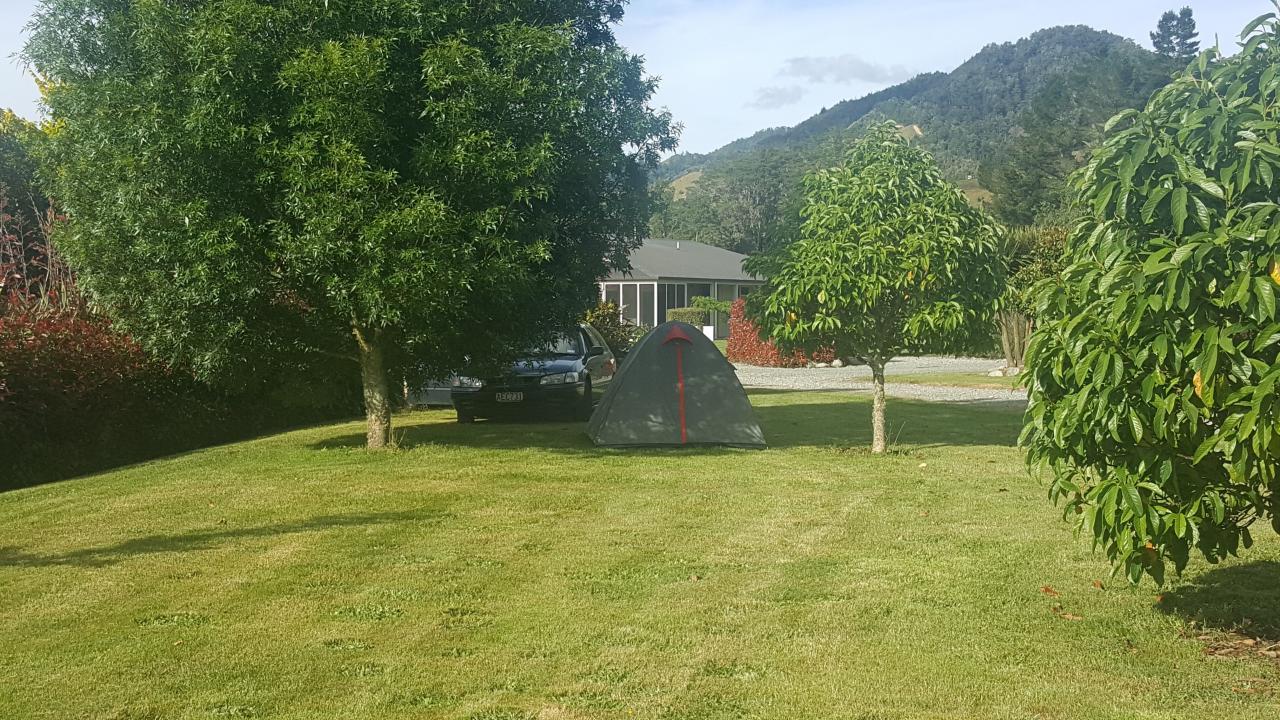 Tent sites throughout the park.