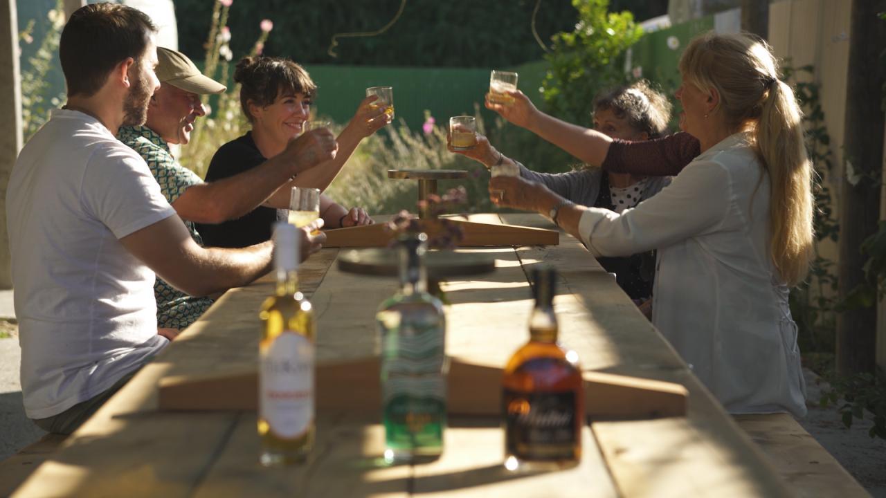 Our team enjoying a afternoon at our Cellar Door