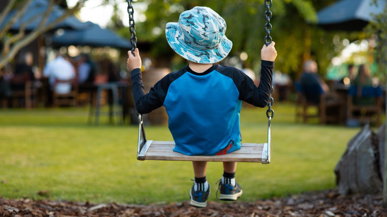 Children's playground at Seifried Estate