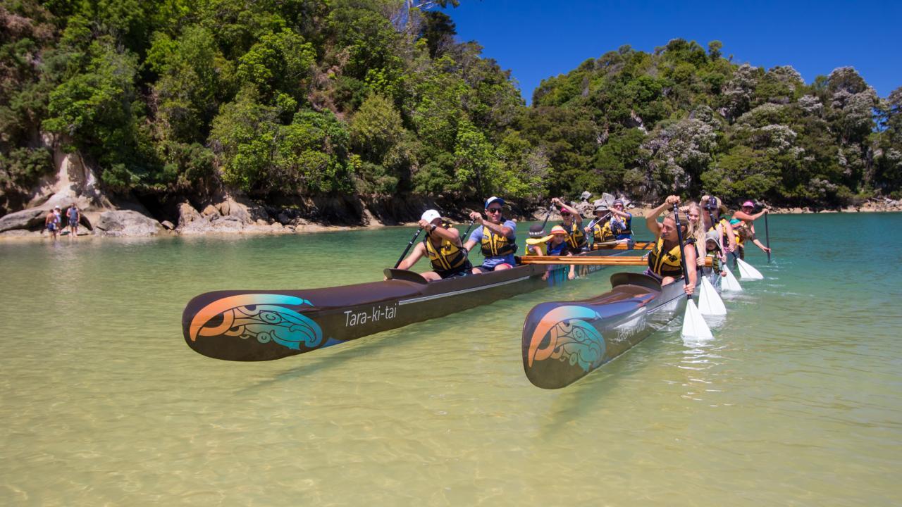 Waka Abel Tasman, Abel Tasman National Park