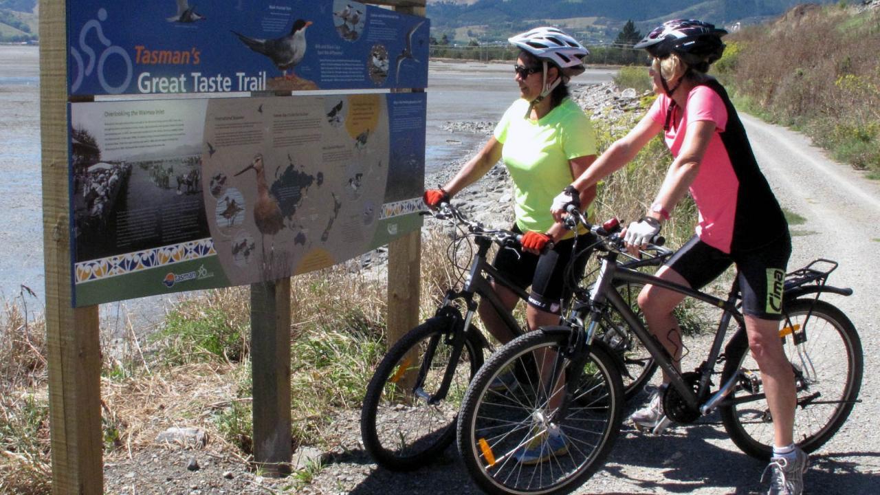 Interpretation Board on the Great Taste Trail