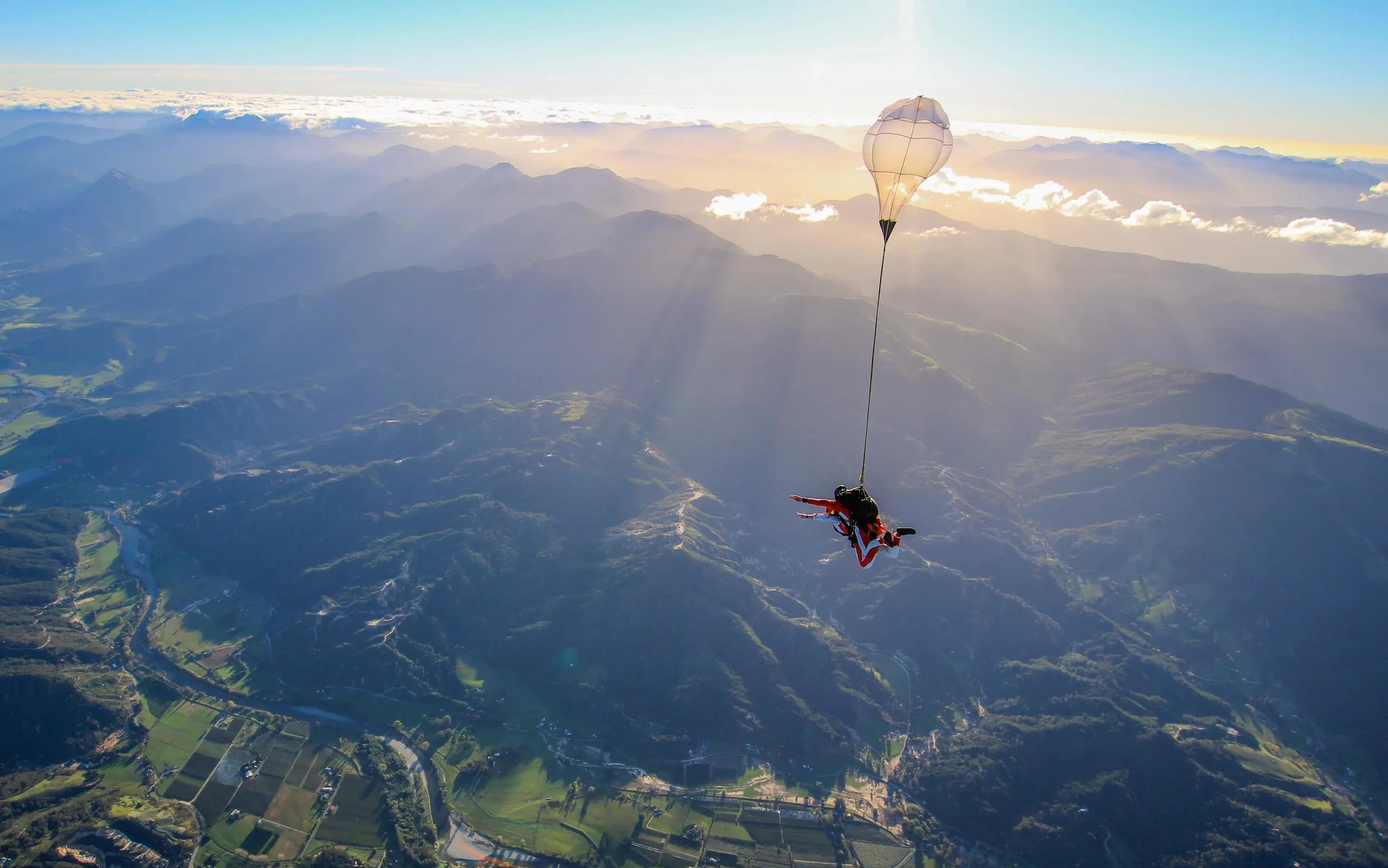 Skydive over Nelson Tasman for unbeatable views and a rush like no other.