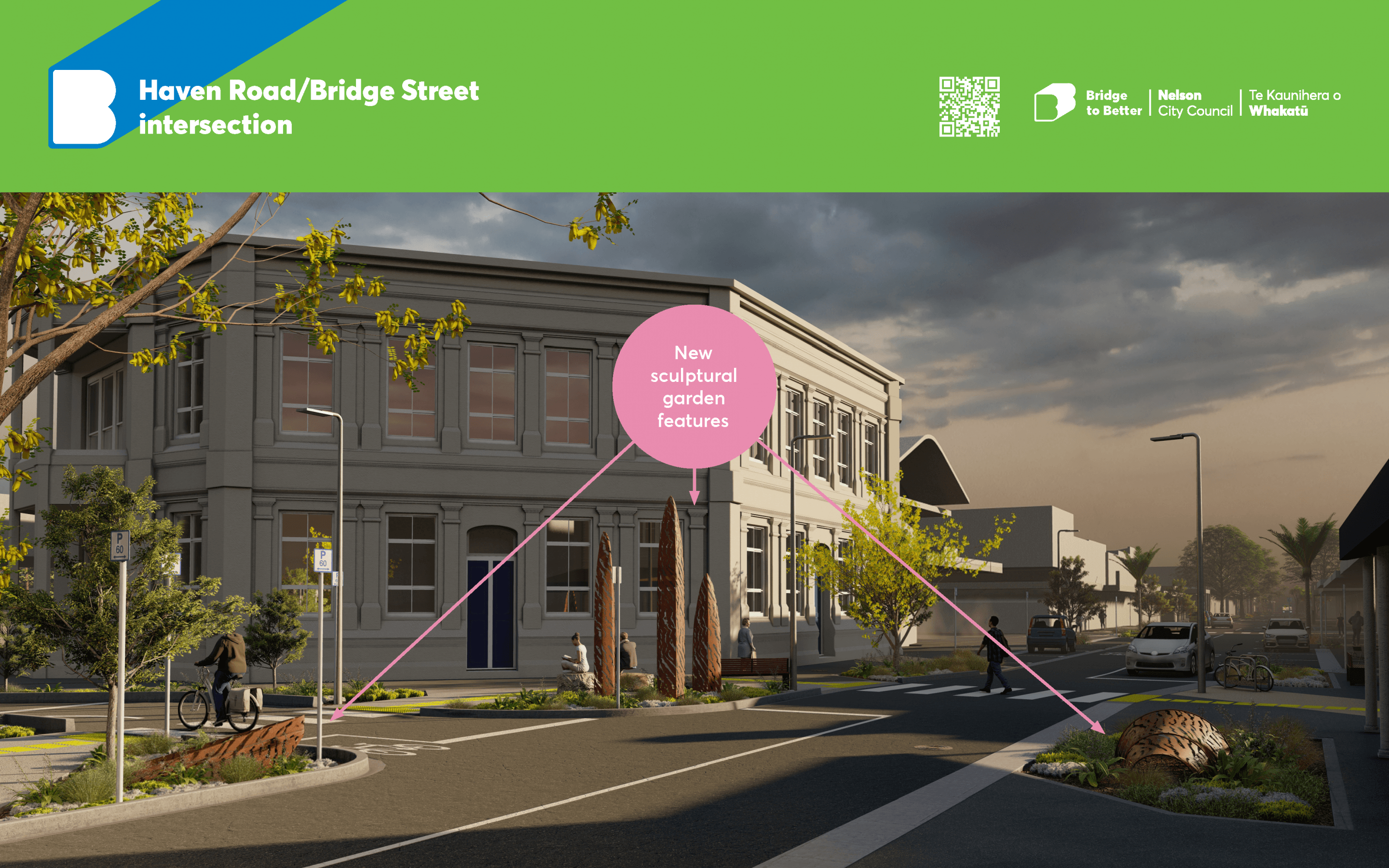 A street that tells the story of Nelson