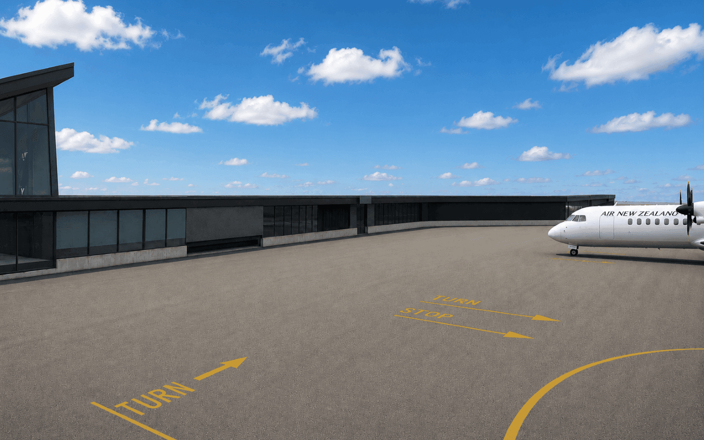 Airport invests in solar-powered covered walkway