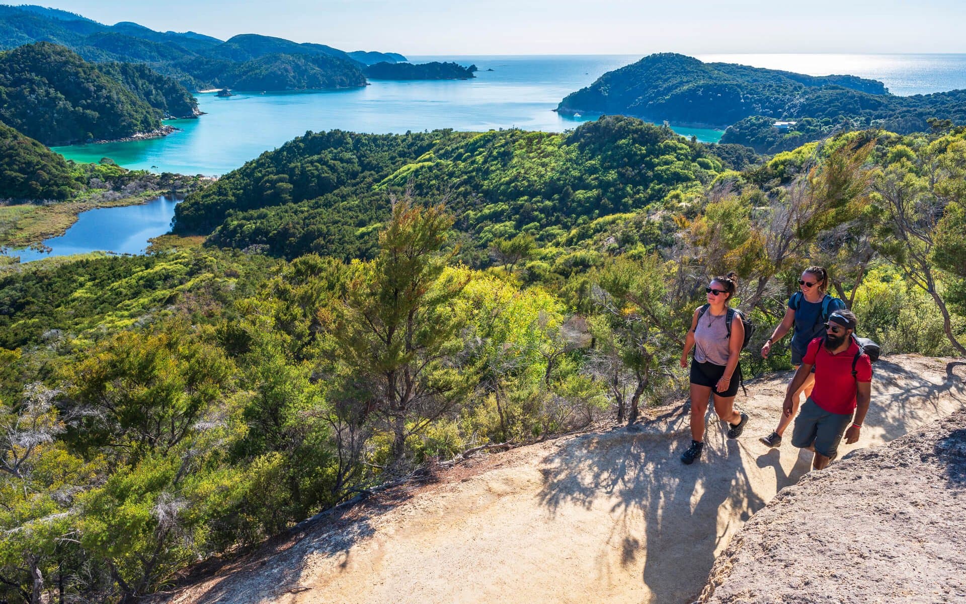 Walking at Anchorage in the Abel Tasman National Park