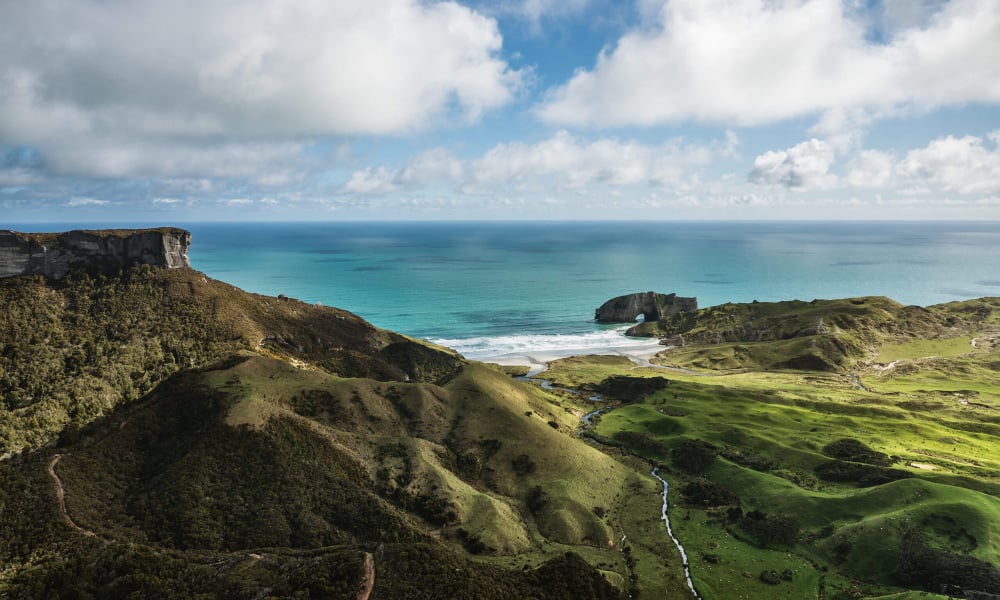 The Heaphy Track by Helicopters Nelson.