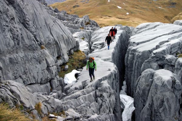 Hiking in Kahurangi National Park