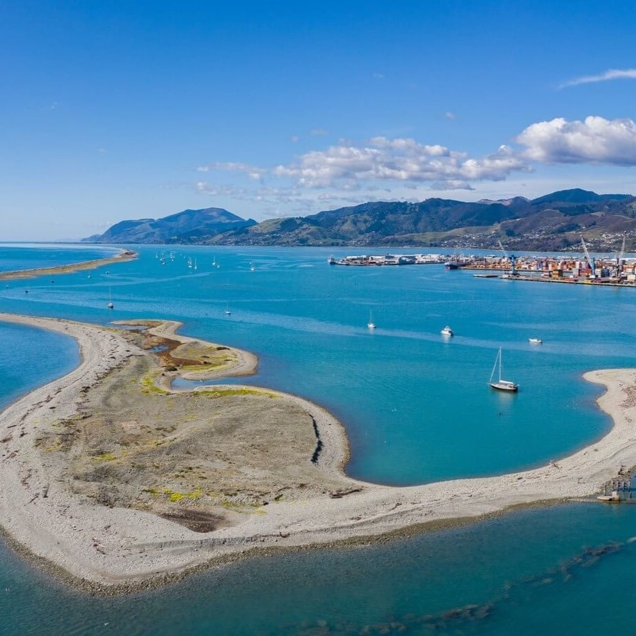 Nelson Boulder Bank aerial