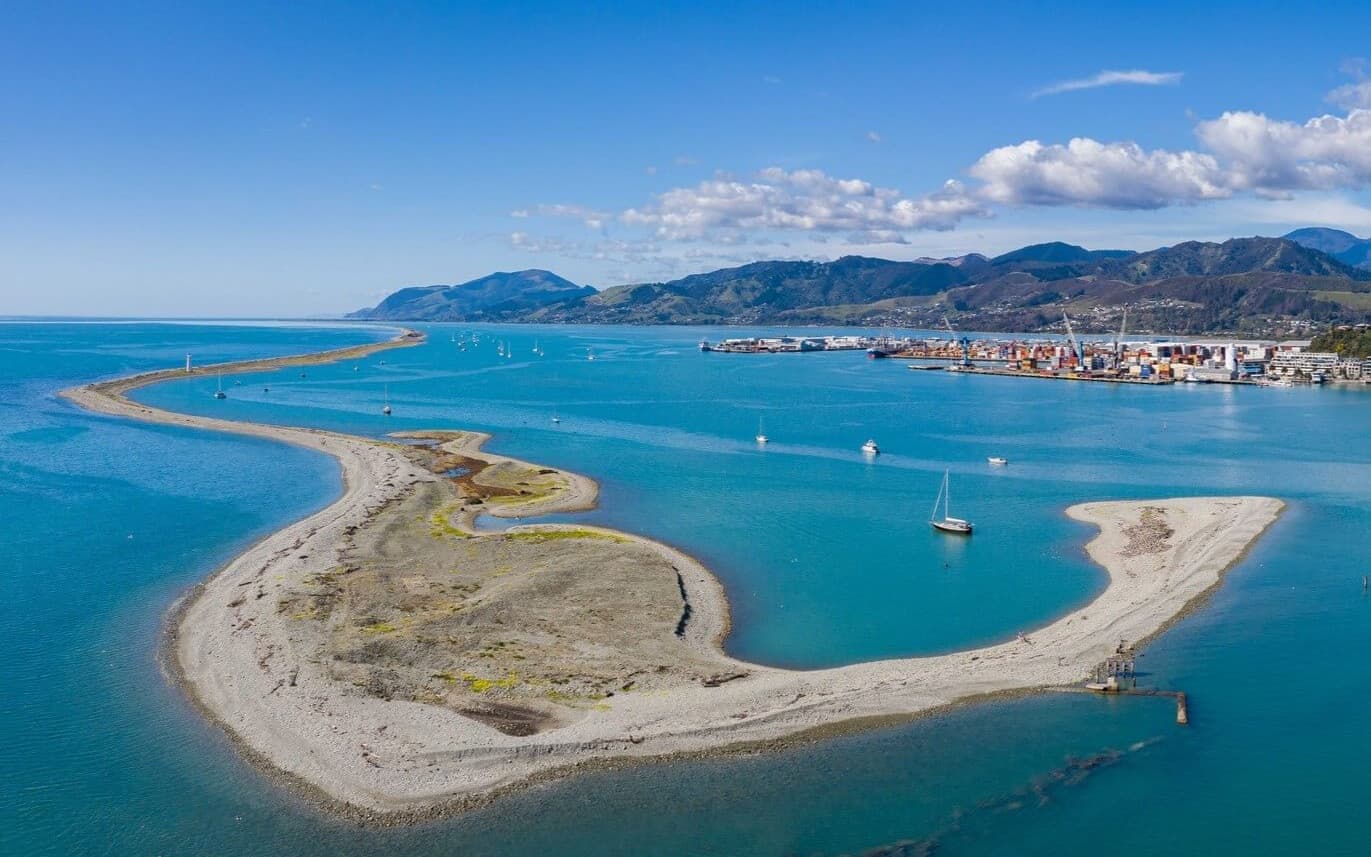 Nelson Boulder Bank aerial