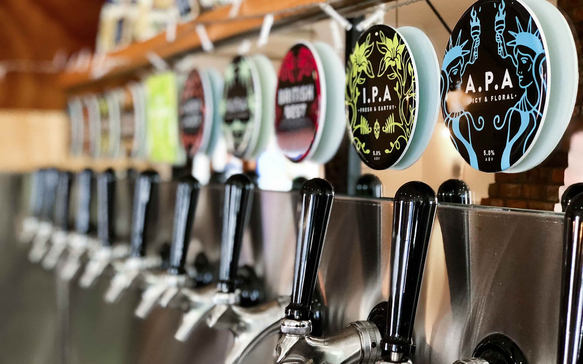 Sprig & Fern serves up award-winning tap beers, brewed fresh and full of flavour.