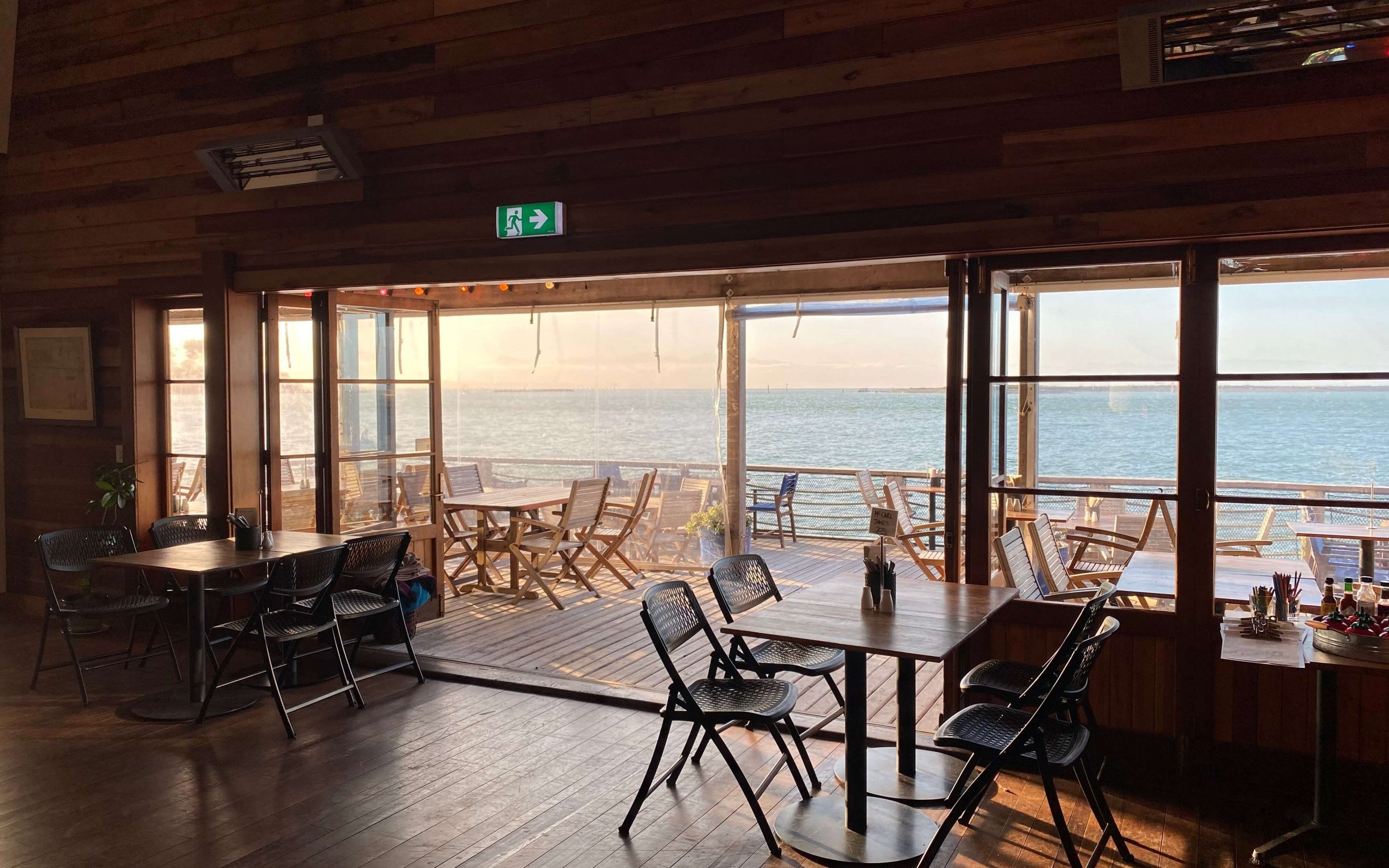 The Boathouse Interior view deck