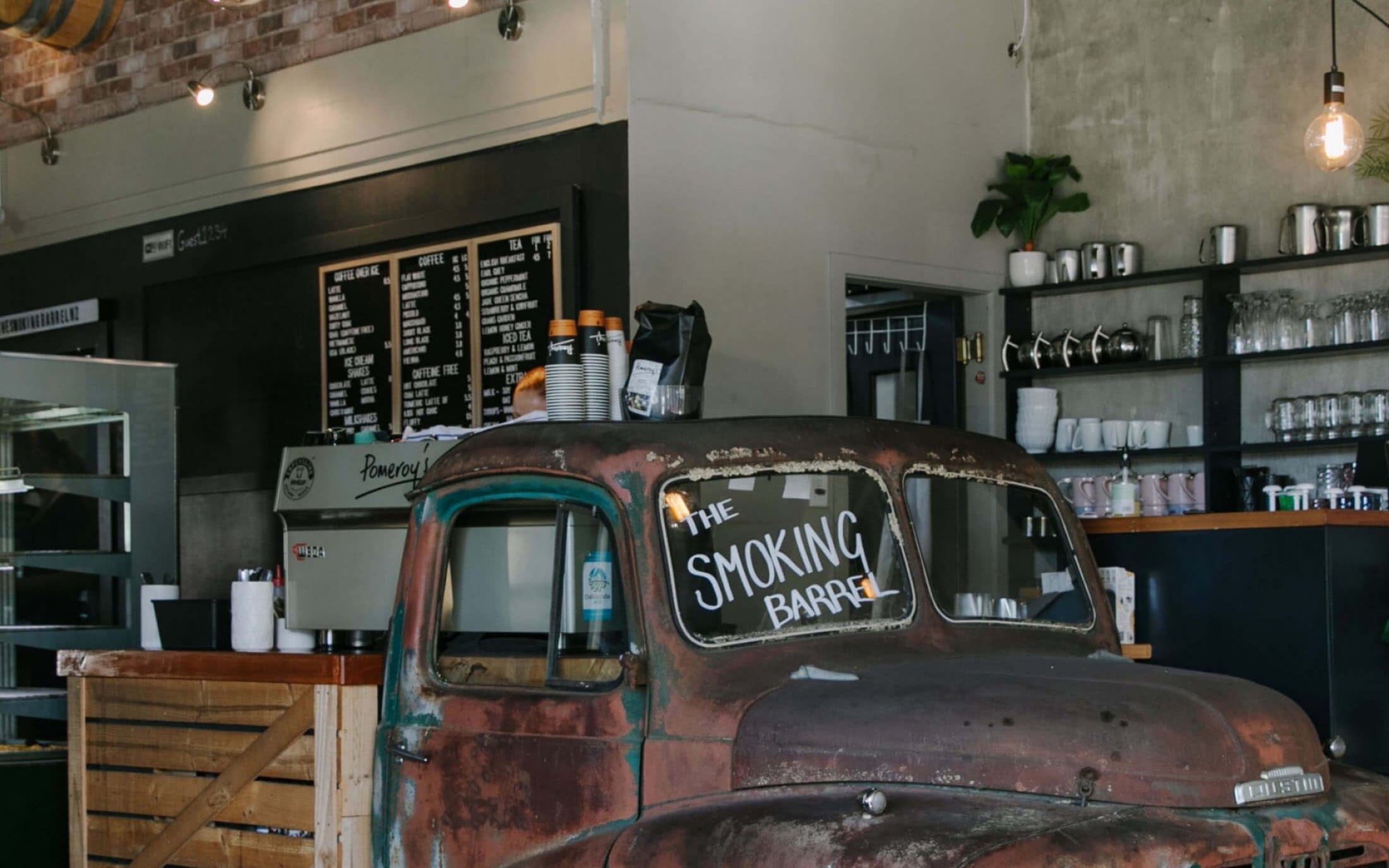 The Smoking Barrel 1 credit Neat Places