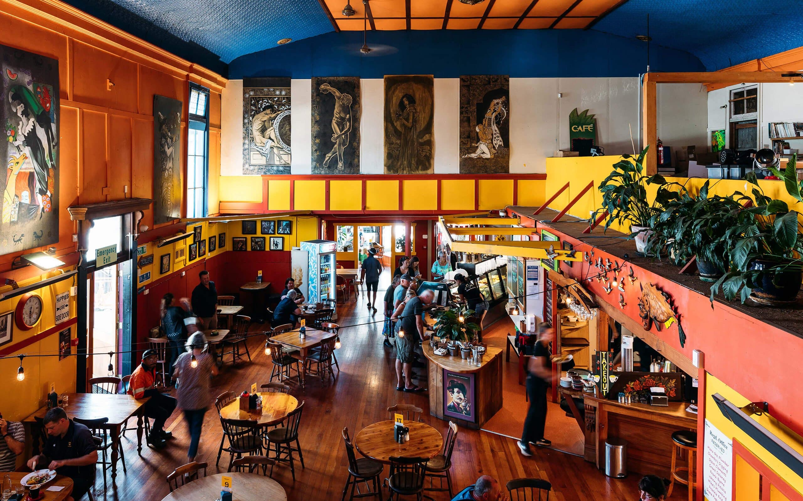 The Wholemeal Café is a Golden Bay institution.